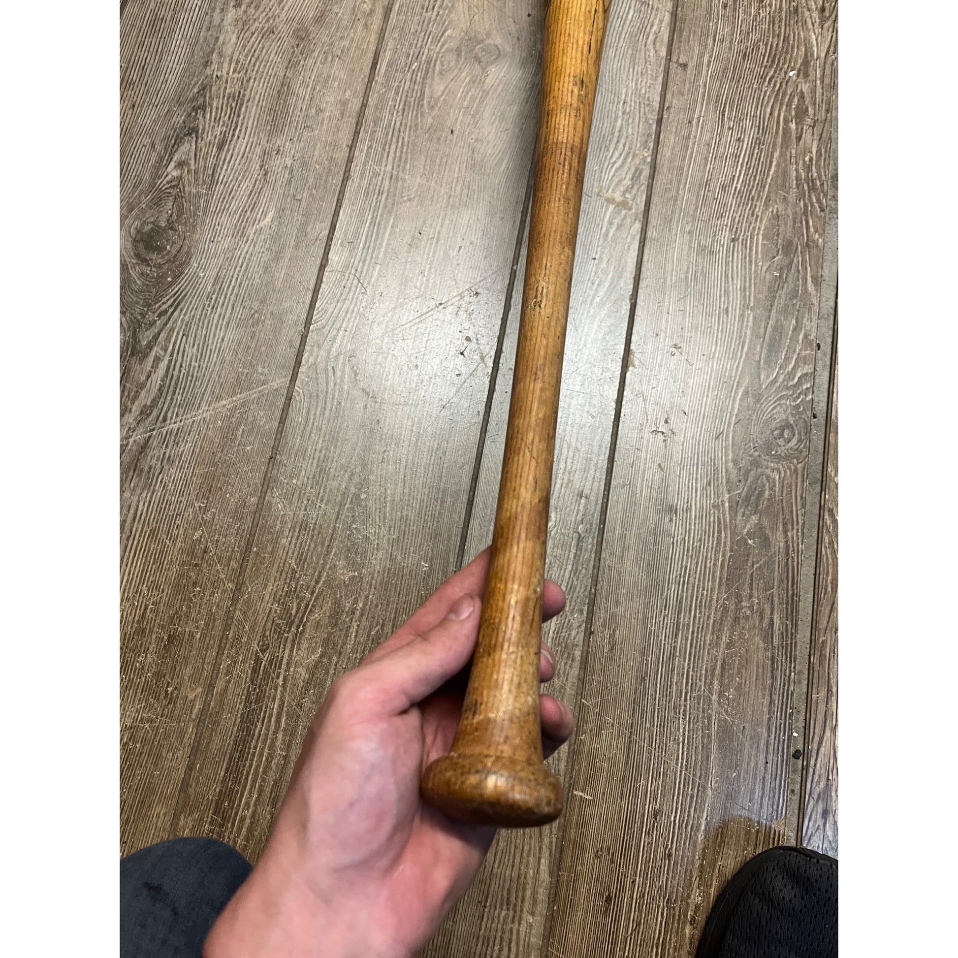 Wallace Johnson Original Game Used Baseball Bat MLB Louisville Expos