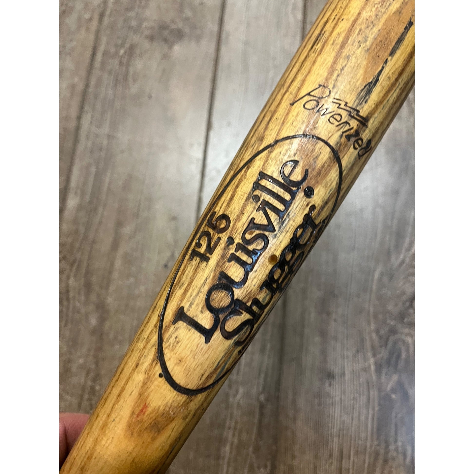 Wallace Johnson Original Game Used Baseball Bat MLB Louisville Expos