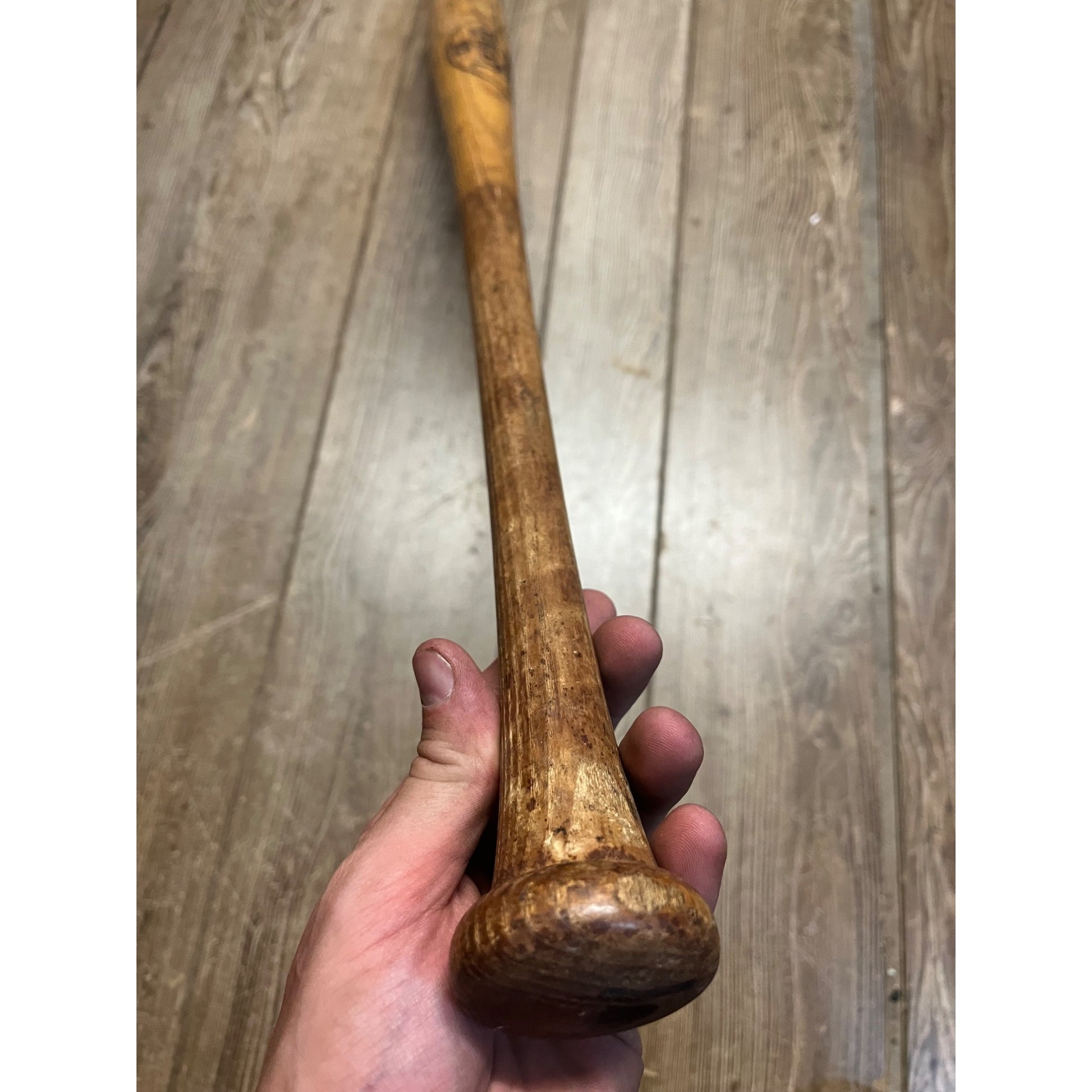 Wallace Johnson Original Game Used Baseball Bat MLB Louisville Expos