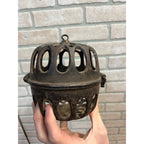 Antique Vintage Cast Iron Twine String Holder General Store Mercantile