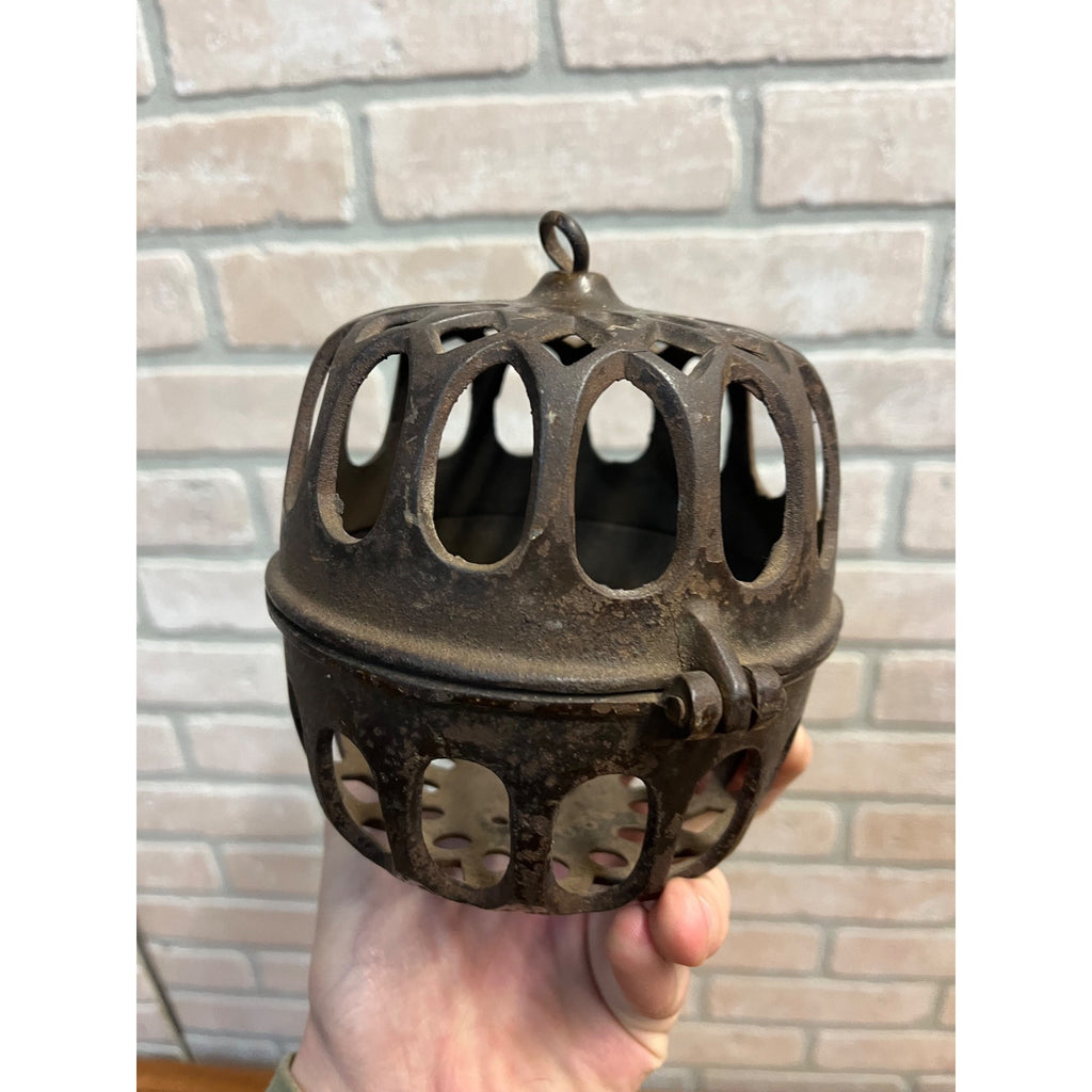 Antique Vintage Cast Iron Twine String Holder General Store Mercantile