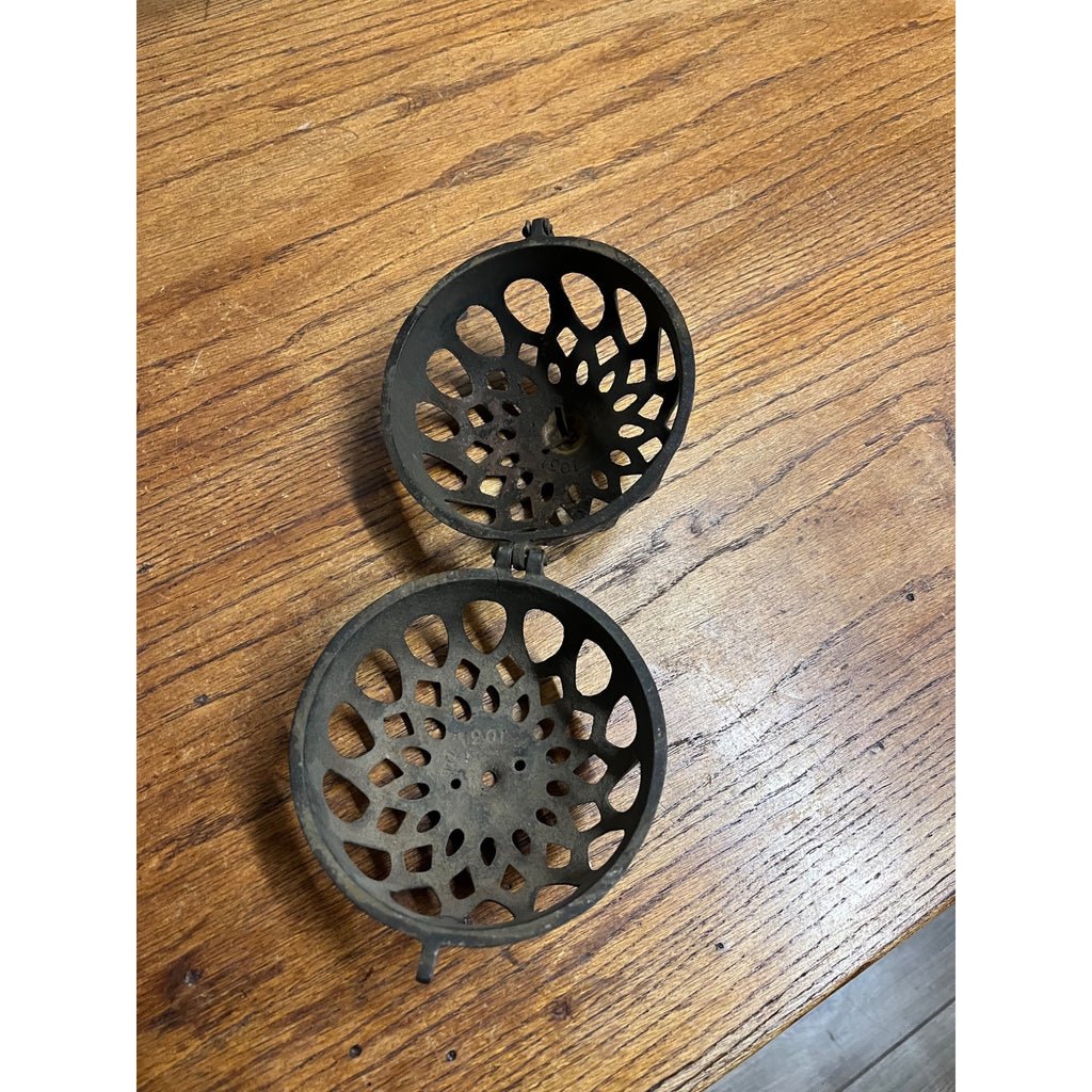 Antique Vintage Cast Iron Twine String Holder General Store Mercantile