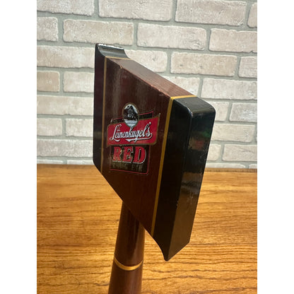 Vintage Leinenkugel's Red Lager Beer Tap Handle Chippewa Falls Wisconsin Wood