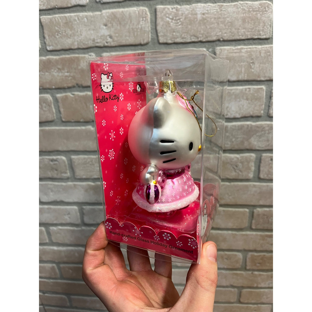 Kurt Adler Hello Kitty Hand Crafted Painted Christmas Ornament Figure HK0113