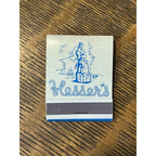Vintage Matchbook Advertising Exceptional Foods by John and Mary Hesser. Oshkosh, Wis.