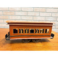 RARE Vintage 1900s Dayton Hillclimber Trolley Street Car Steel Toy Original Paint