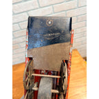 RARE Vintage 1900s Dayton Hillclimber Trolley Street Car Steel Toy Original Paint