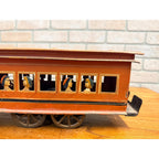 RARE Vintage 1900s Dayton Hillclimber Trolley Street Car Steel Toy Original Paint