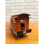 RARE Vintage 1900s Dayton Hillclimber Trolley Street Car Steel Toy Original Paint