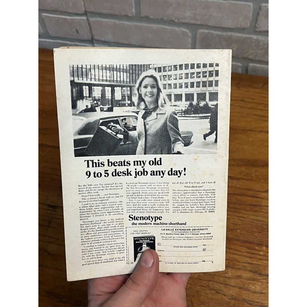 Vintage 1973 Dell: The Woman Magazine Lucille Ball, Kathleen Kennedy Wedding