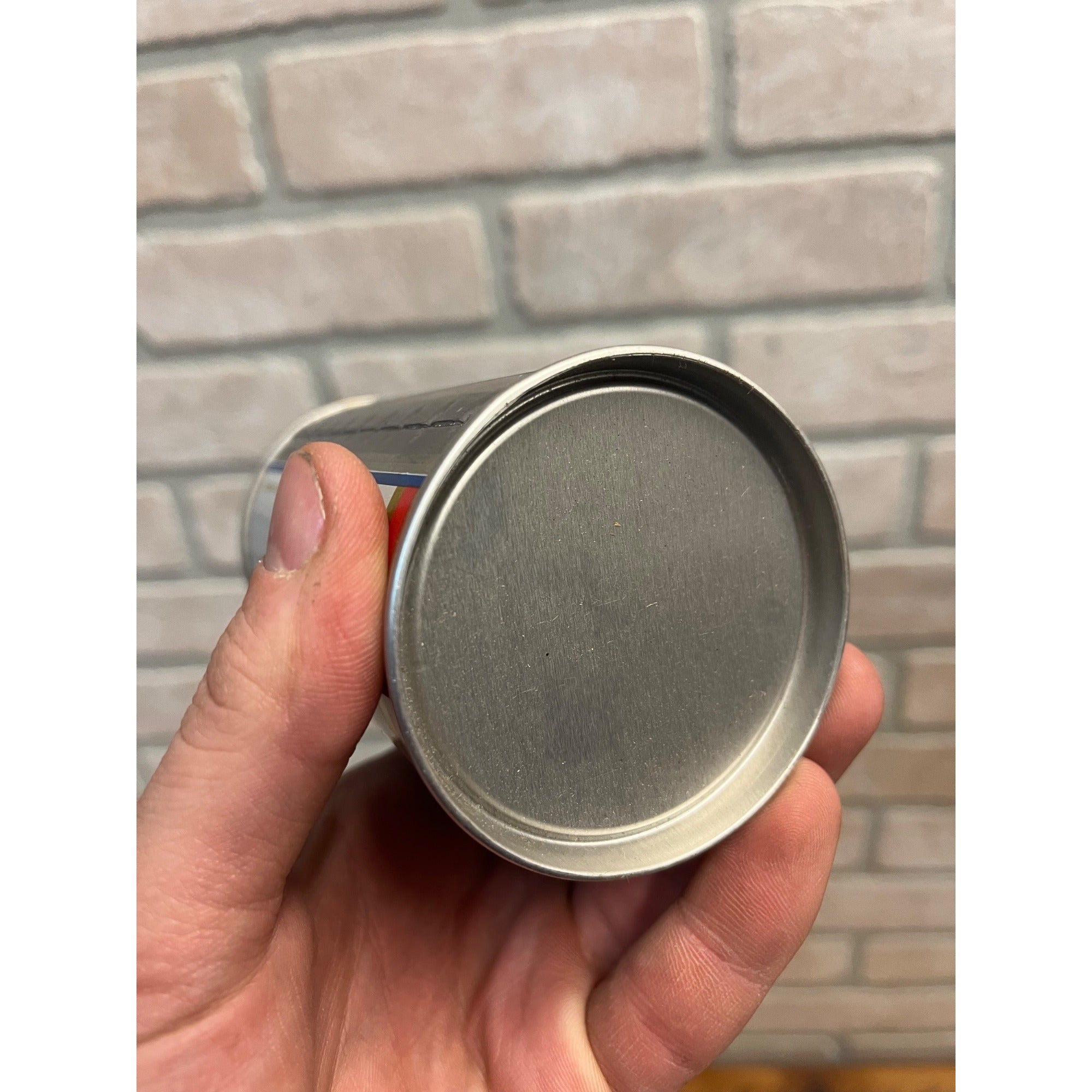 Old Timer's Lager Beer Coin Bank Can West Bend Litha Co. West Bend, Wisconsin