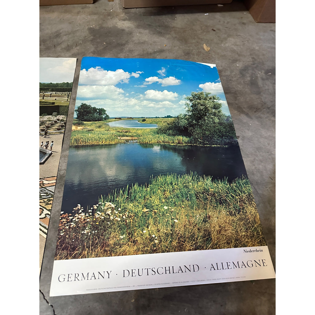 (7) Vintage Original  1965 1960s Germany Tourism Posters Berlin Deutschland