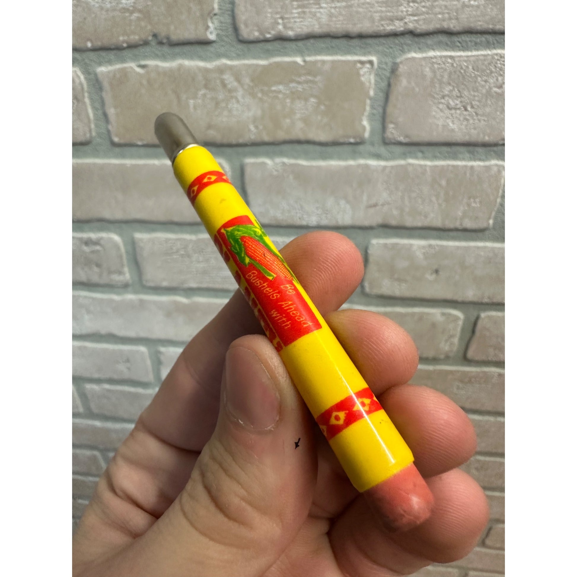 Vintage Advertising Pencil Bullet Blaney Hybrids Madison Wisconsin Seed Corn