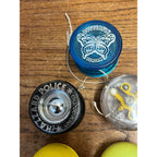 Vintage 1980s-90s YoYos Pluto Disney Duncan Butterfly & Hazard Police Yo-Yo YoYo