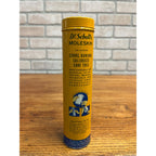 Antique 1950s Dr Scholl's Moleskin Foot Plaster Tin Litho Medicine Can Vintage