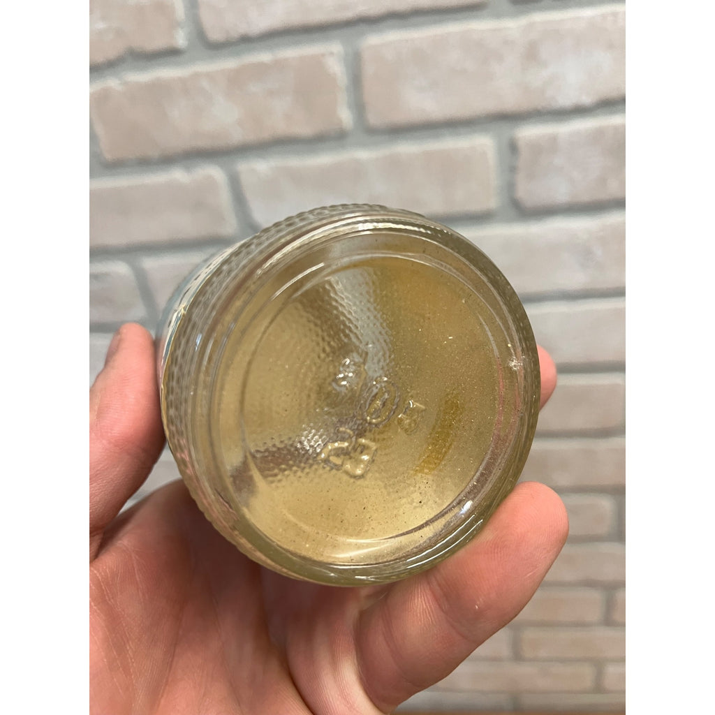 Vintage Kent Drug Co. Catnip Leaves Empty Glass Jar Apothecary