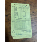 Vintage Berlin Brewing Co. Wisconsin Beer Invoice Receipt Wis WI