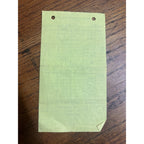 Vintage Berlin Brewing Co. Wisconsin Beer Invoice Receipt Wis WI