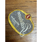 Vintage Gettelman Beer Uniform Jumbo 7" Jacket Patch Milwaukee Wisconsin WI