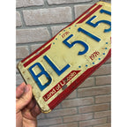 Vintage 1976 1776 Illinois License Plate Bicentennial BL 5151