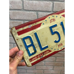 Vintage 1976 1776 Illinois License Plate Bicentennial BL 5151