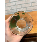 Libbey Apothecary Pharmacy Rx Gold Trim Rocks Glass Green (1) Single