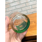 Libbey Apothecary Pharmacy Rx Gold Trim Rocks Glass Green (1) Single