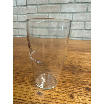 Vintage 1950s Blatz Milwaukee Beer Wisconsin Tavern Bar Pub Glass 4.75"