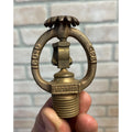 Vintage 1935 Rockwood Brass Fire Sprinkler Head 160 Degree 160-D