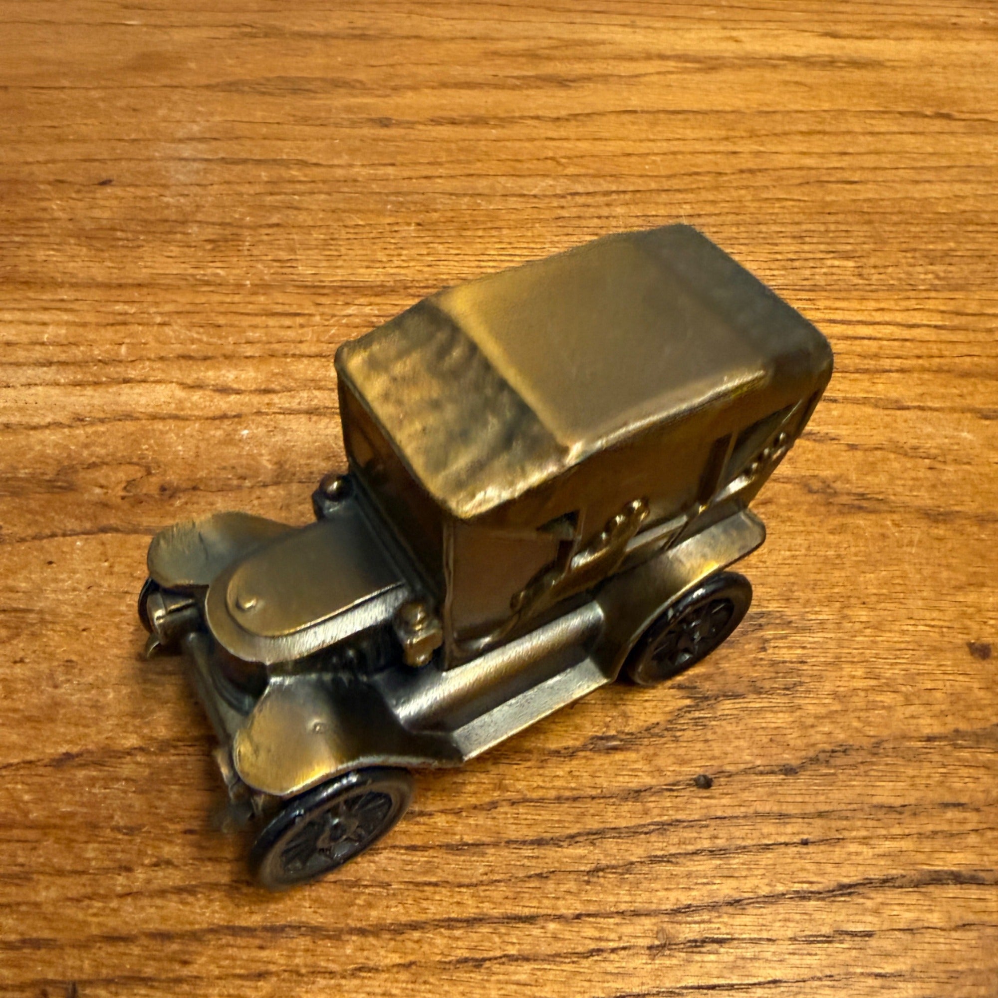 Vintage 1910 Stanley Model Brass Bank Replica By Banthrico Inc Chicago USA