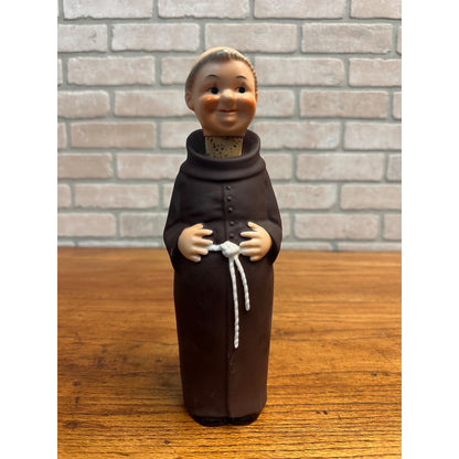 Vintage 1956 Goebel West Germany Friar Tuck Monk Decanter Bottle 10" Tall