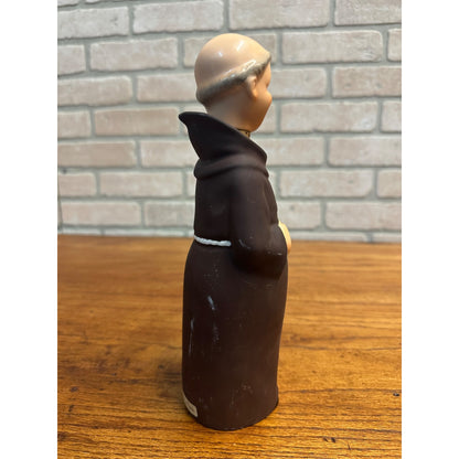 Vintage 1956 Goebel West Germany Friar Tuck Monk Decanter Bottle 10" Tall