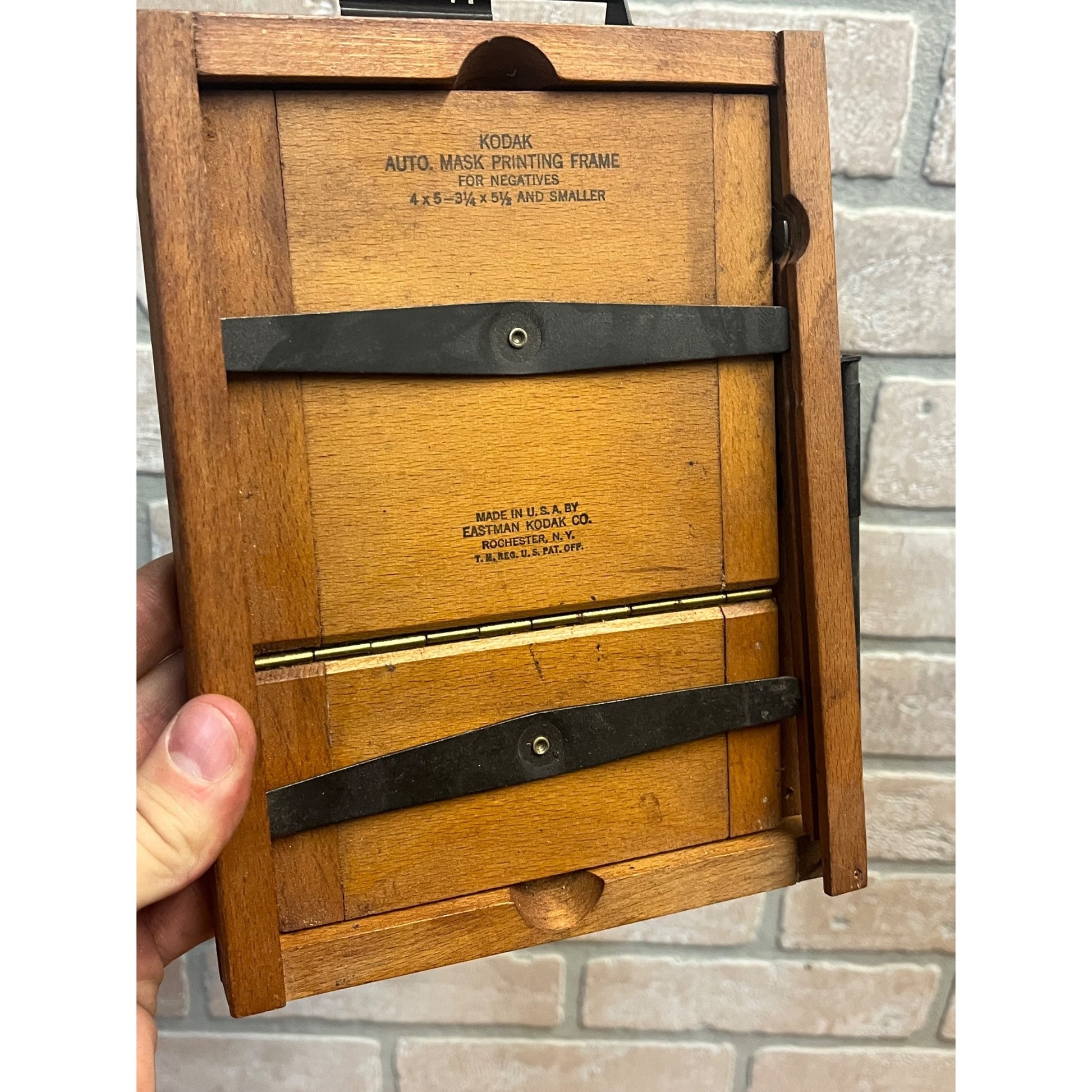 Kodak Auto Mask Printing Frame for Negatives Vintage 4 x 5 3¼ x 5½ Smaller