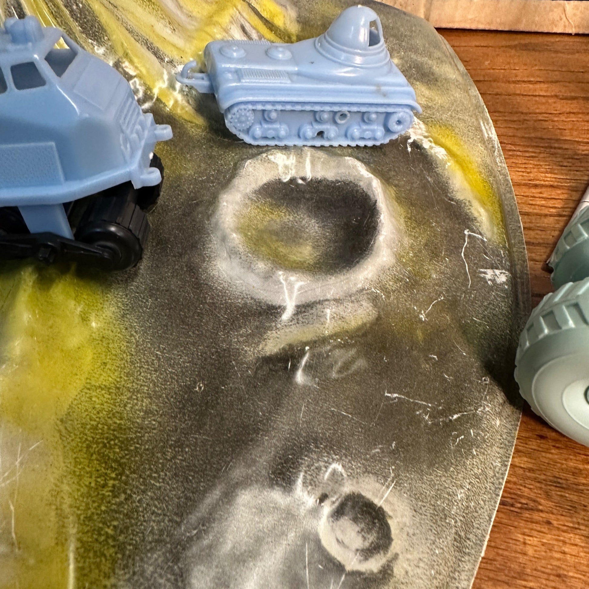 RARE 1960s Marx Moon Base Playset w/ Original Box Sci-Fi Space Toy