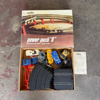 Eldon Power Pack "8" 1967 Road Race Set W/ Cars Sold As-Found Untested