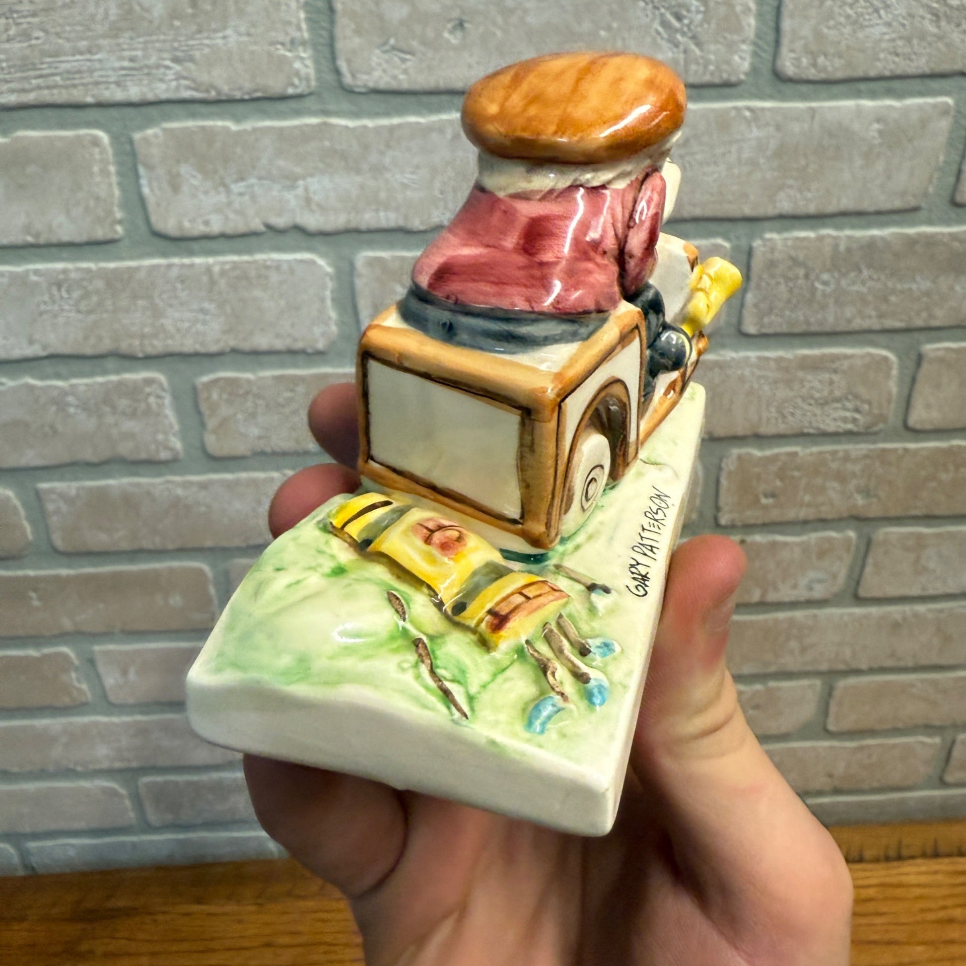 Gary Patterson Golf Figurine 1978 Dave Grossman Designs RAMPAGE Ceramic