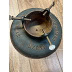 Vintage Brillion Iron Works Cast Iron Christmas Tree Stand Real Christmas Tree