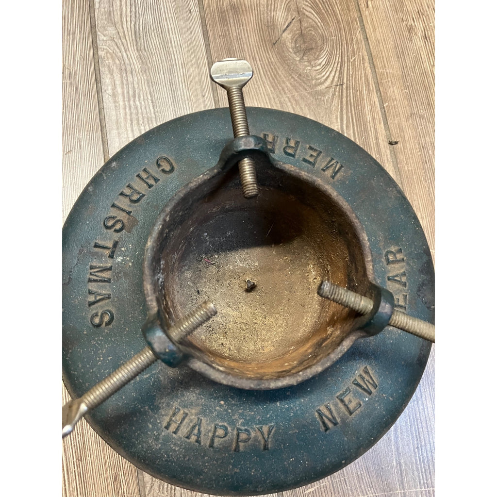 Vintage Brillion Iron Works Cast Iron Christmas Tree Stand Real Christmas Tree