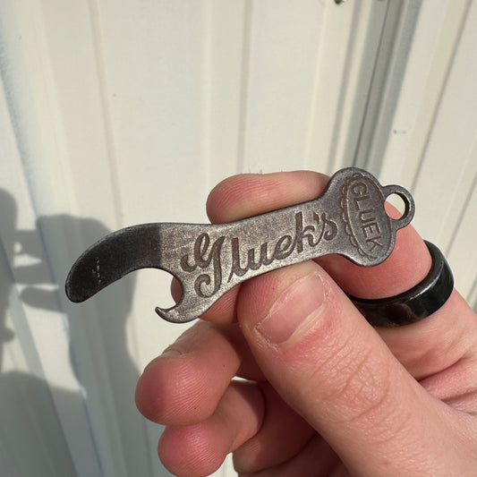 Pre-Prohibition Gluek's Beer Bottle Opener Brewing Co. Minnesota MN