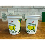 Vintage Masters Golf Tournament Plastic Drink Cups 1996 to 2009 HUGE LOT (28)