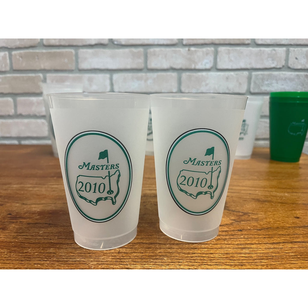 Vintage Masters Golf Tournament Plastic Drink Cups 1996 to 2009 HUGE LOT (28)