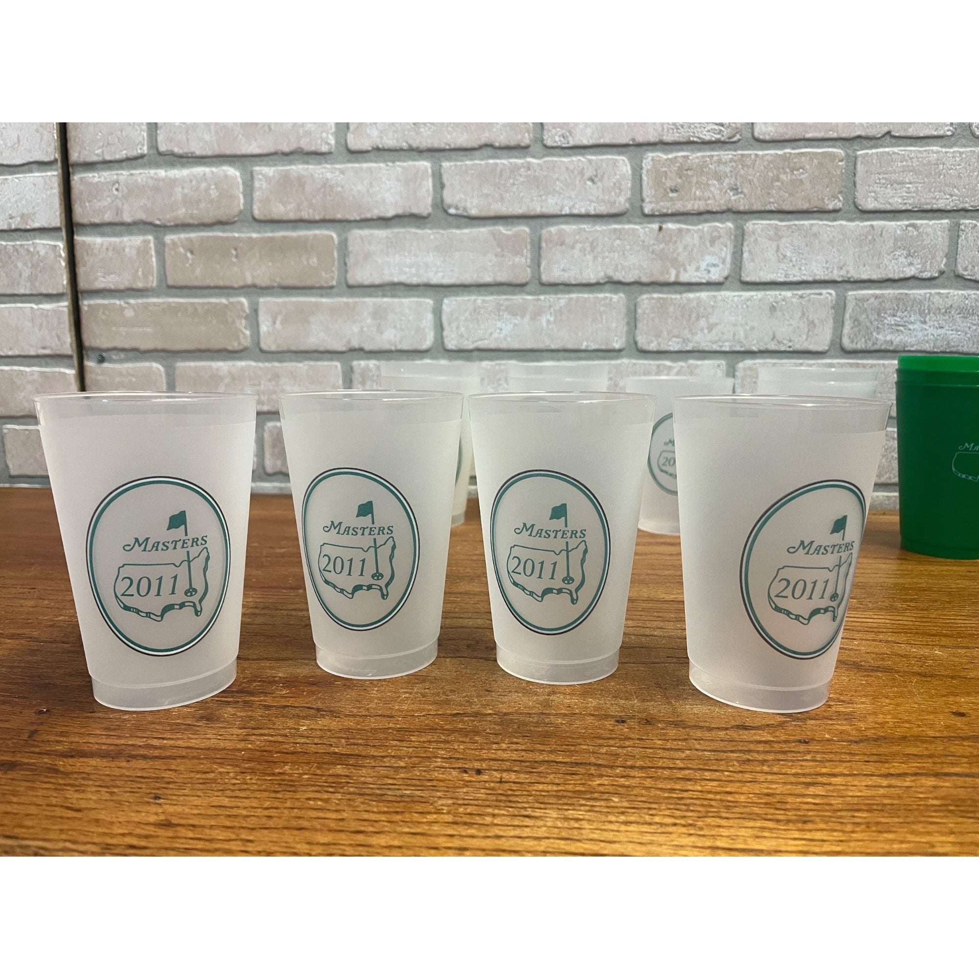 Vintage Masters Golf Tournament Plastic Drink Cups 1996 to 2009 HUGE LOT (28)