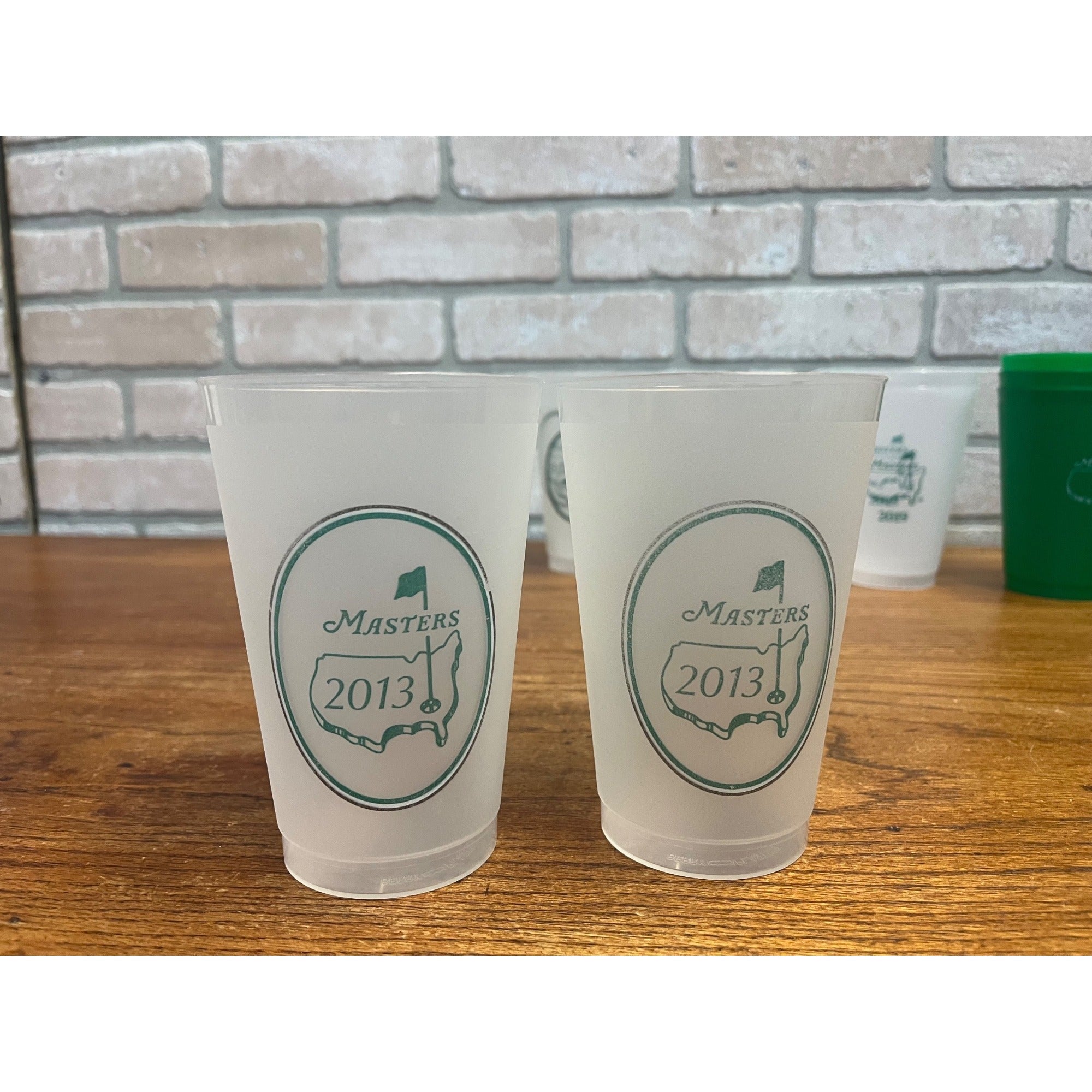 Vintage Masters Golf Tournament Plastic Drink Cups 1996 to 2009 HUGE LOT (28)