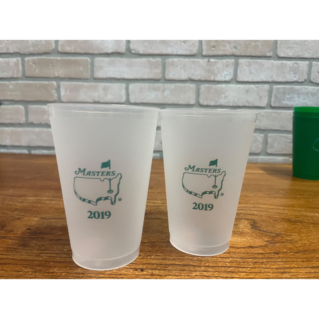Vintage Masters Golf Tournament Plastic Drink Cups 1996 to 2009 HUGE LOT (28)