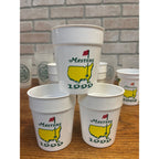 Vintage Masters Golf Tournament Plastic Drink Cups 1996 to 2009 HUGE LOT (28)