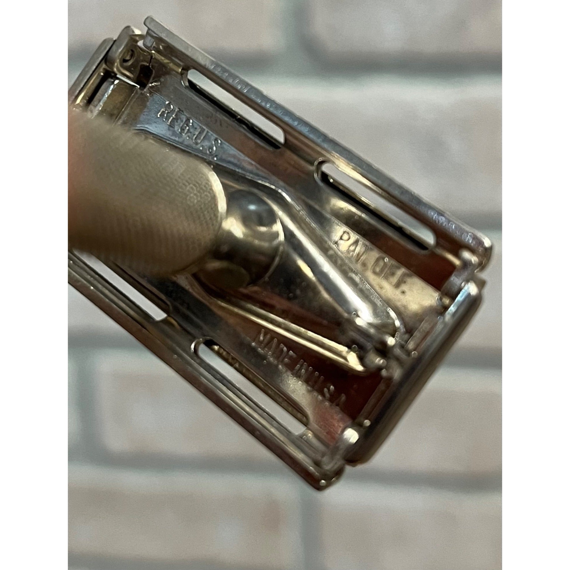 Vintage Gillette Super Speed Razor w/Case 1949