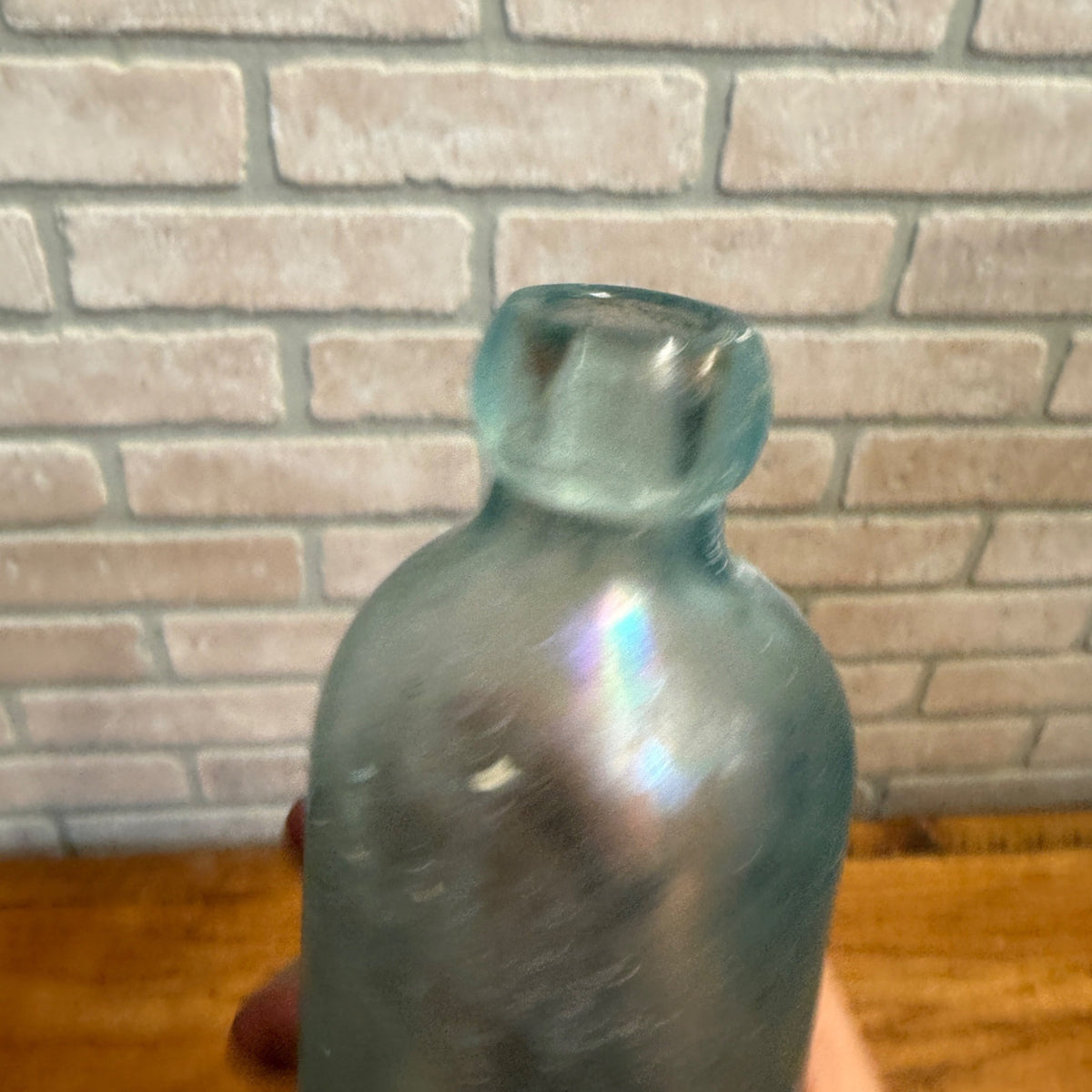 1888 Cedarburg A. Weber Hutchinson Soda Water Bottle Wisconsin Blob Hutch Early