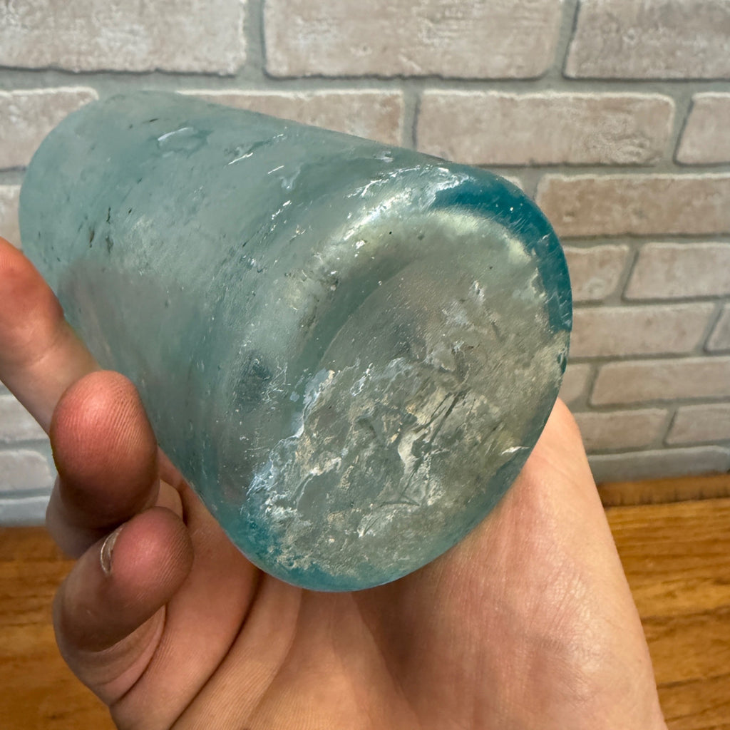 1888 Cedarburg A. Weber Hutchinson Soda Water Bottle Wisconsin Blob Hutch Early