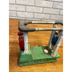 Vintage Hubley Acrobat Cast Iron Mechanical Bank - Works - Patent 1882