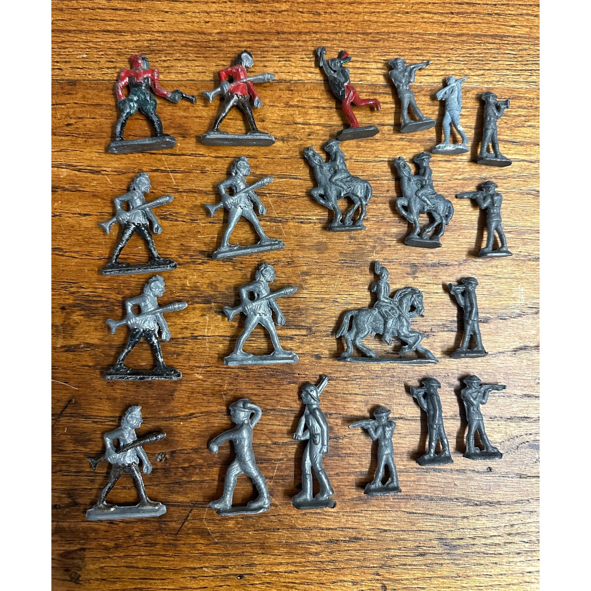 Vintage Buck Rogers Space Toys, Indians, and Lead Soldiers Figures 2"